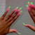 Künstlerische Ombre Nagelverlängerungen Brehn
