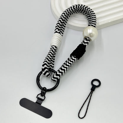 Farbenfrohes geflochtenes Handy-Lanyard-Halter Brehn