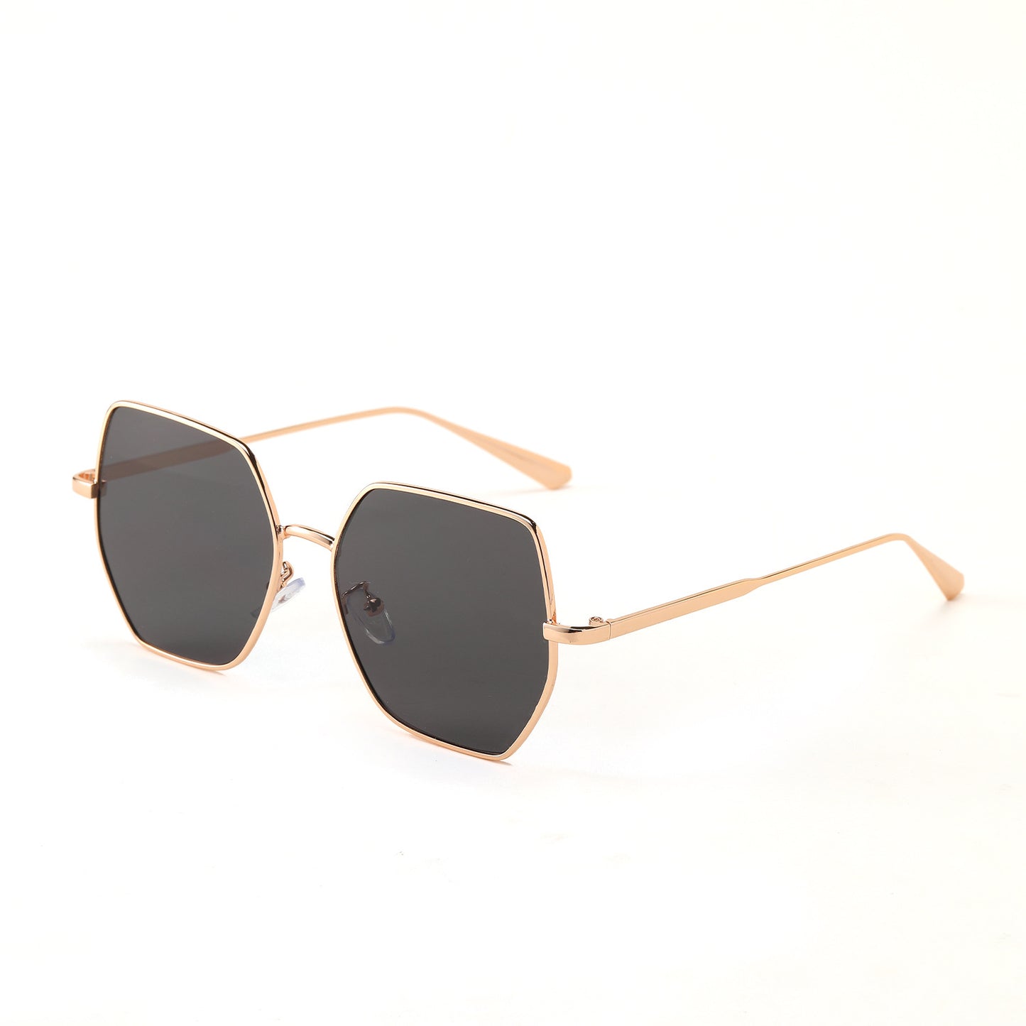 Damen modische hexagonale Sonnenbrille mit UV-Schutz Brehn