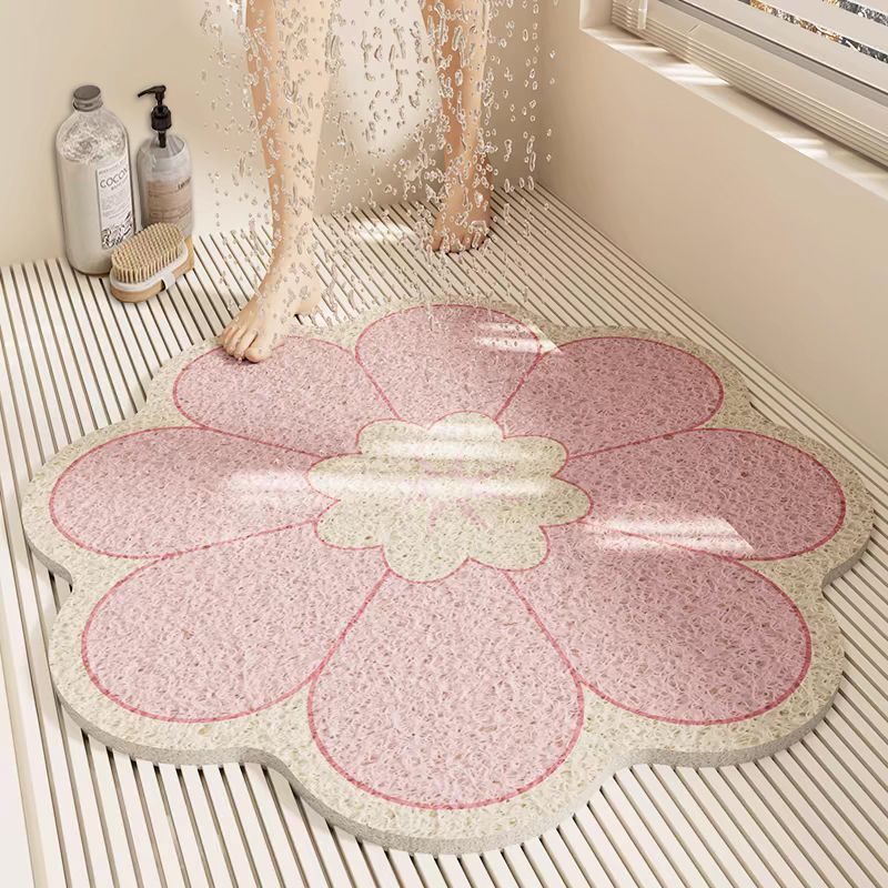 Blumenförmige Badematte Brehn