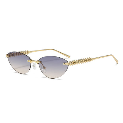 Damen modische Brille mit spitzen Akzenten Brehn