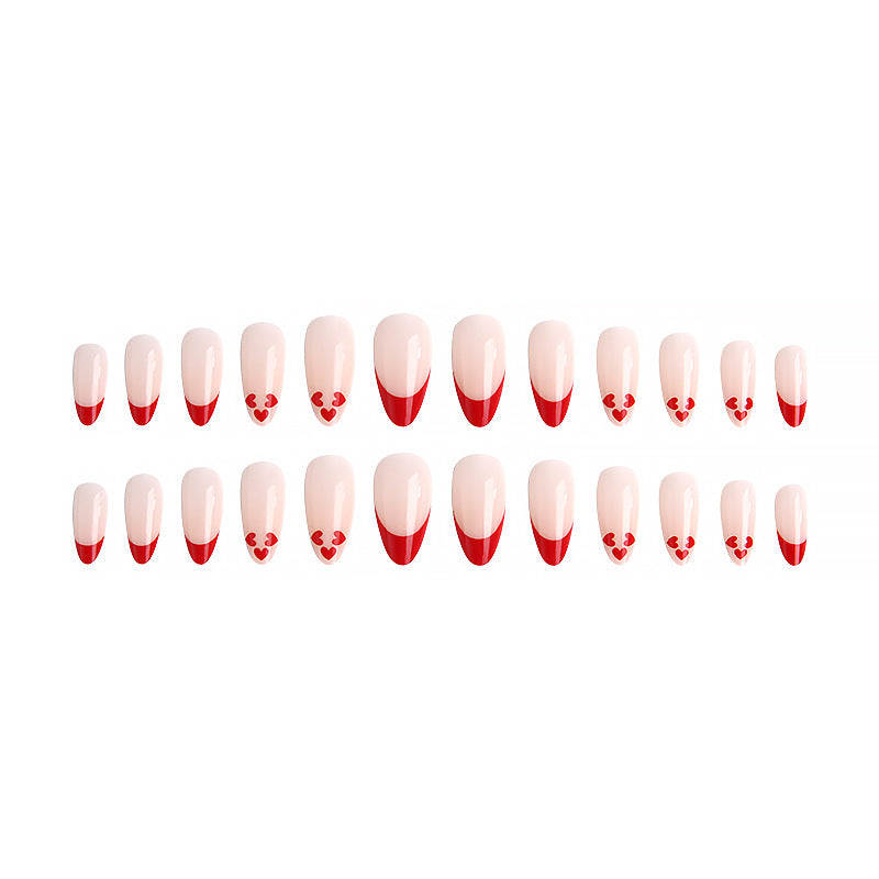 Kreative Herz-Nagelspitzen Brehn