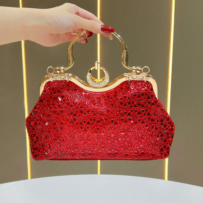 Glamouröse Perlenbestickte Abendhandtasche