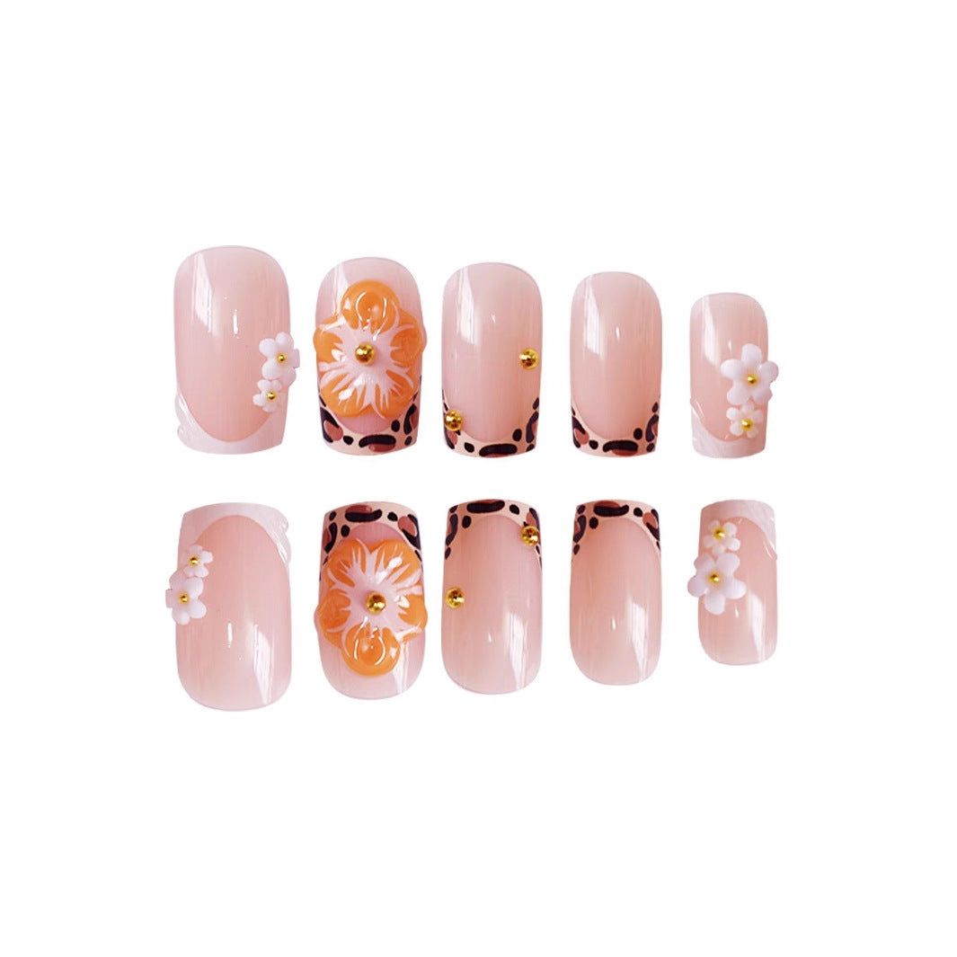 Künstlerisches Florales Nagelkunstset Brehn