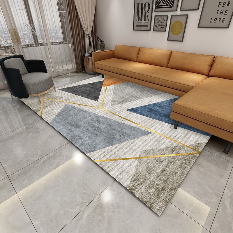 Abstrakter geometrischer Teppich Brehn