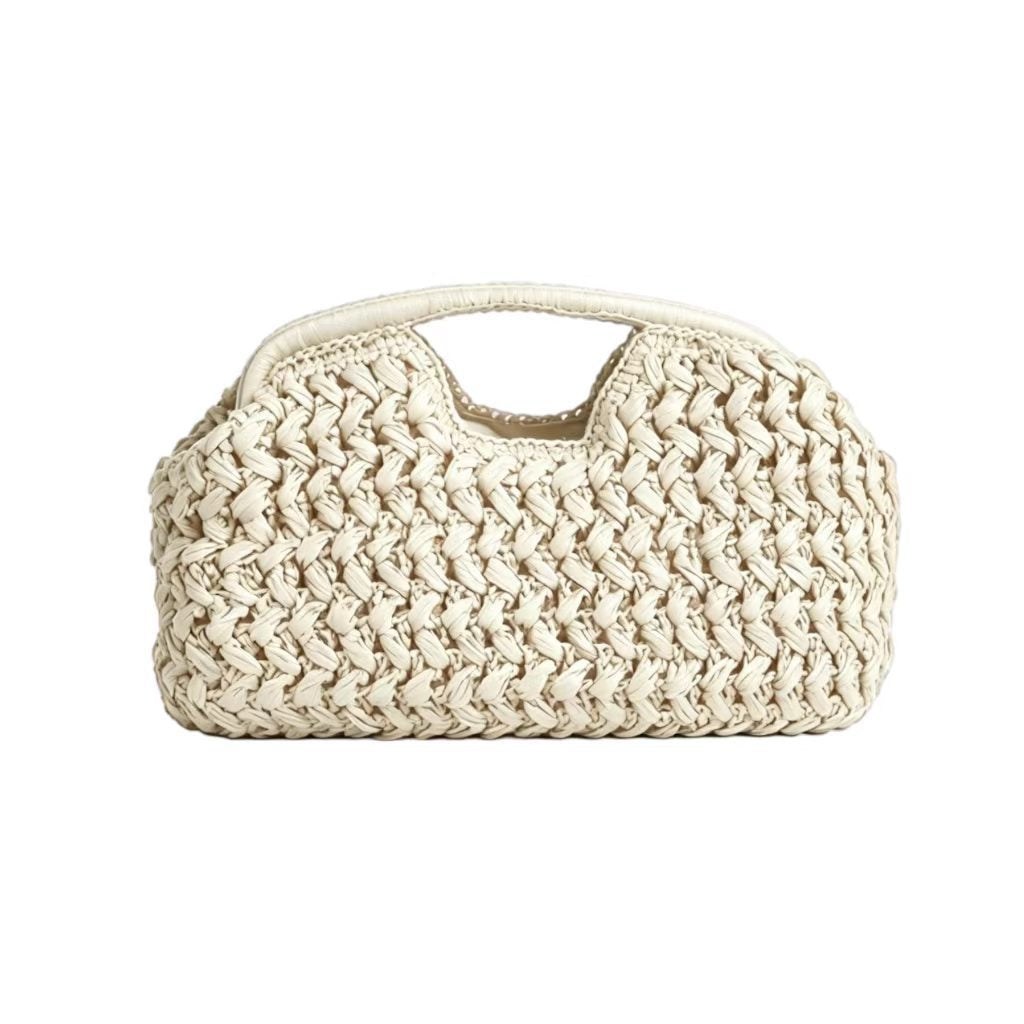 Praktische Bast-Handtasche Brehn