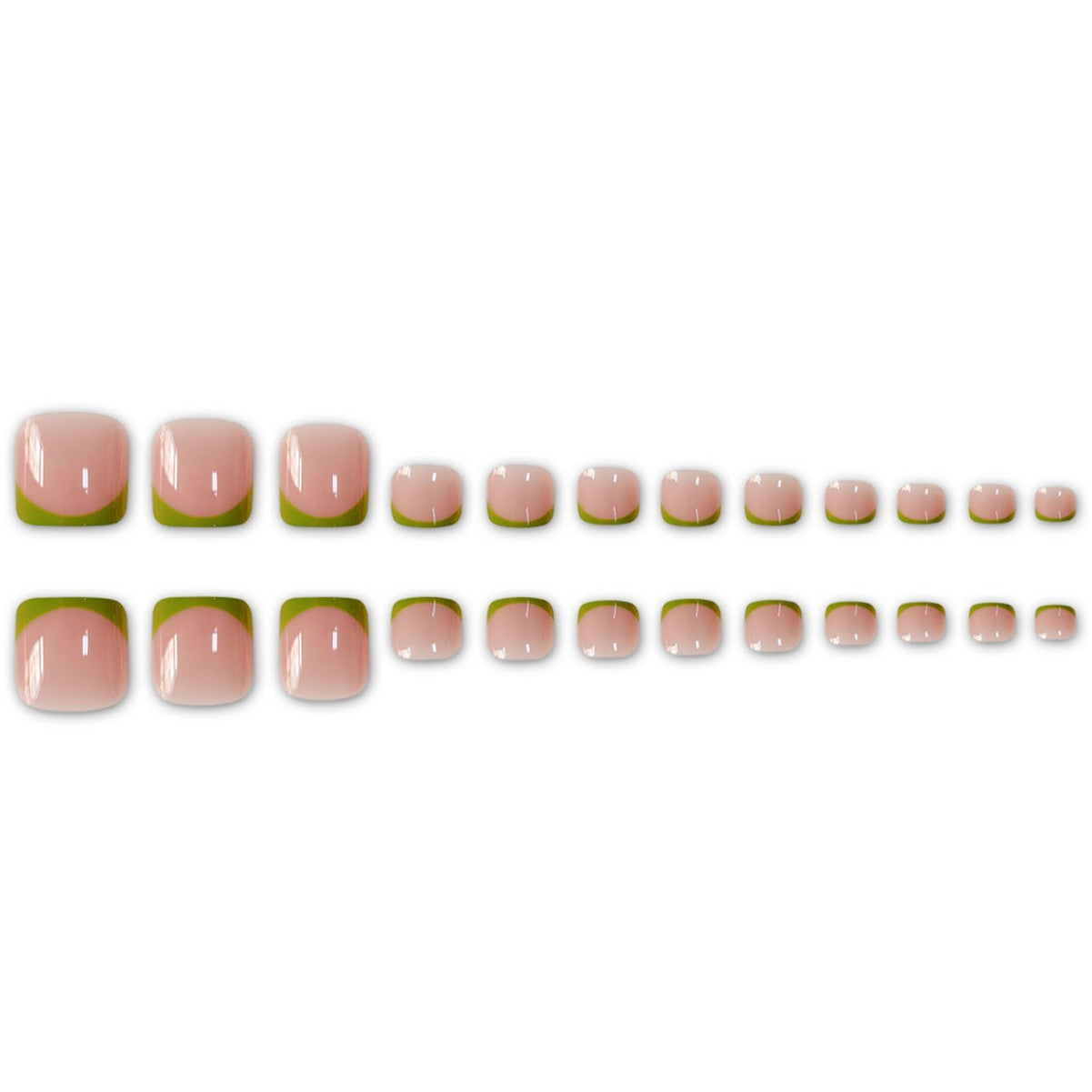 Premium French Tip Pediküre Brehn
