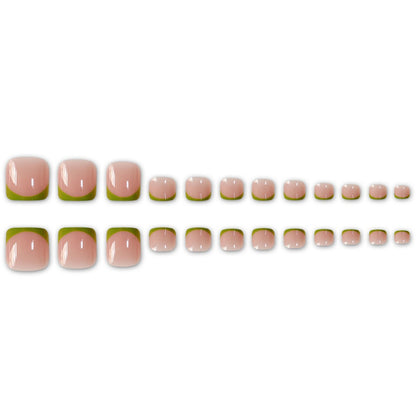 Premium French Tip Pediküre Brehn