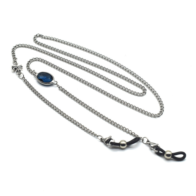Elegante Edelstein Brillenketten Brehn