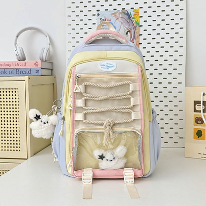 Multi-Funktionale Cartoon-Themen Rucksack mit niedlichen Accessoires