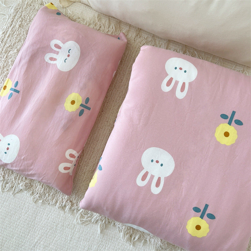 Unisex Baumwollkissenbezug mit fröhlichem Bären-Design Brehn