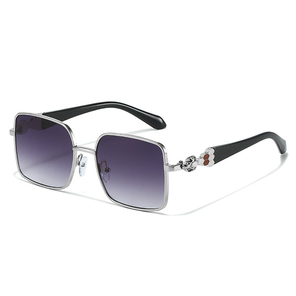 Chic Dekorative Quadratische Rahmen Sonnenbrille Brehn