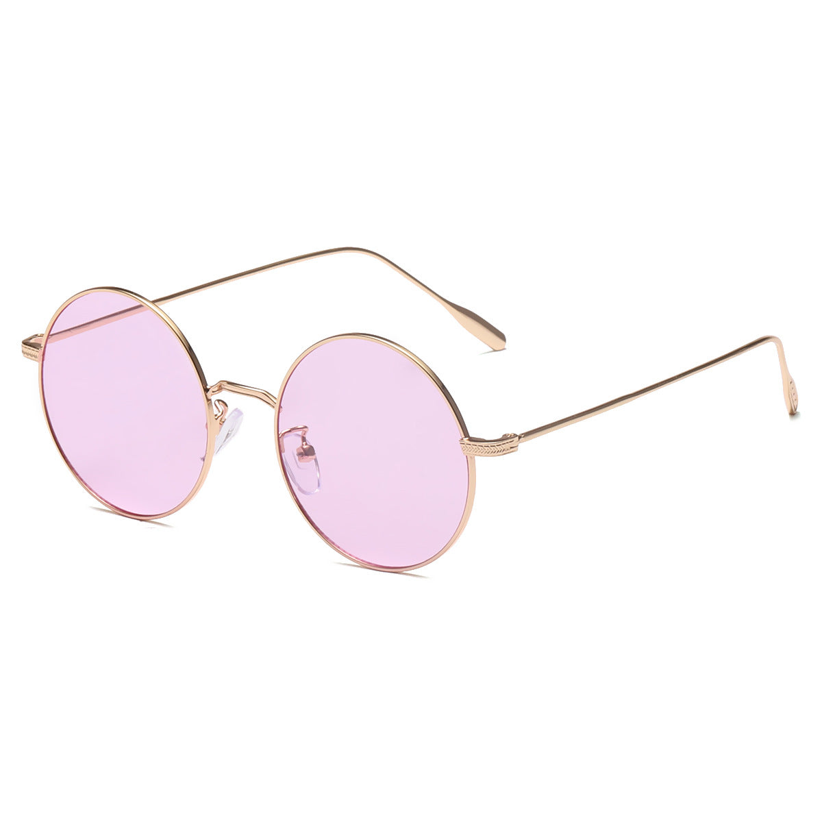 Damen runde Sonnenbrille mit elegantem Metallrahmen und polarisierten Gläsern Brehn