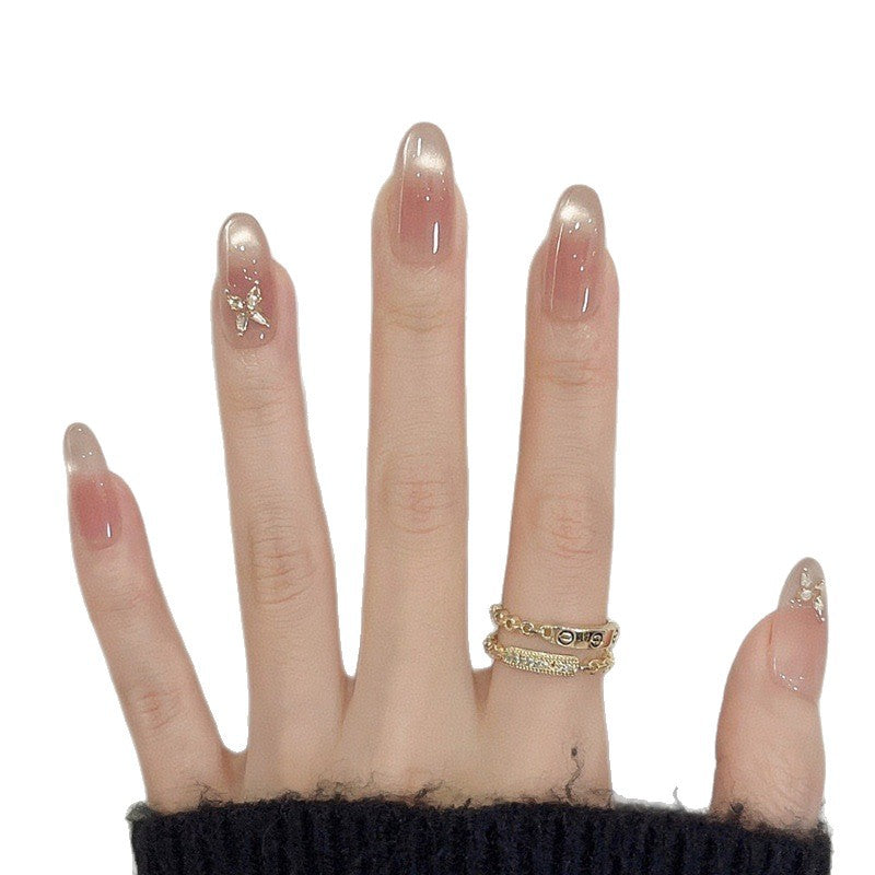 Premium Glitter Nagelkunst Erweiterungen Brehn