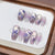 Elegante Blumenmuster Drucknägel Brehn