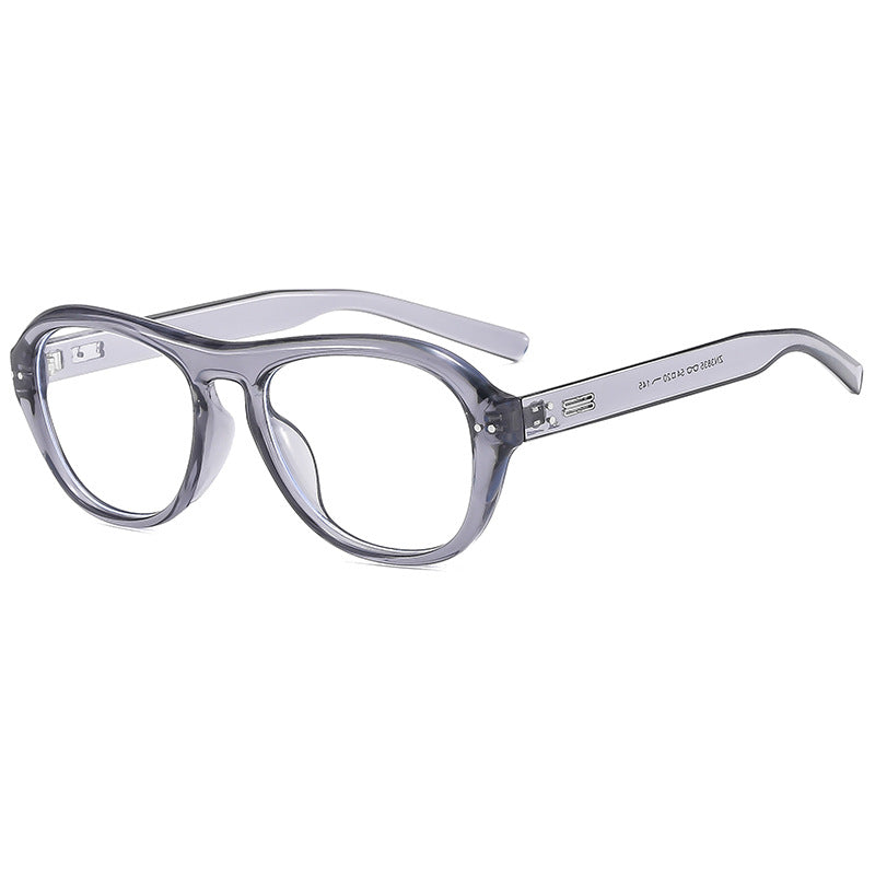 Damen modische Brille mit modischem gestreckt Rahmen und hochwertigem Kunststoff Brehn