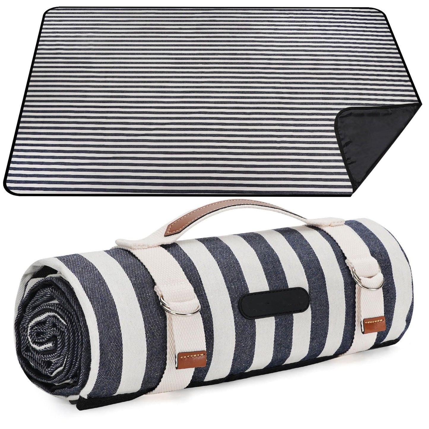 Unisex Picknickdecke mit wasserabweisender Unterseite und Tragegriff Brehn