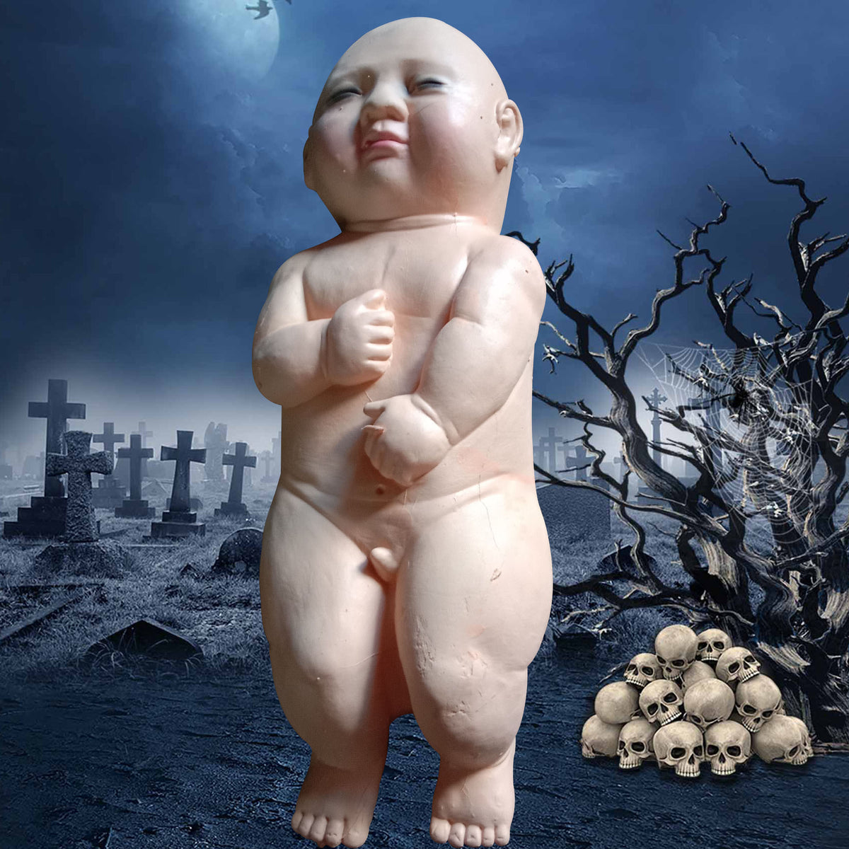 Realistische dekorative Babypuppe Brehn