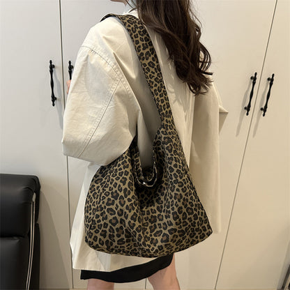 Leopardenmuster Schultertasche