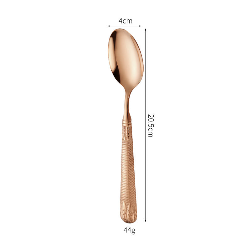 Eleganter Teelöffel mit Kunstvollem Griffdesign Brehn