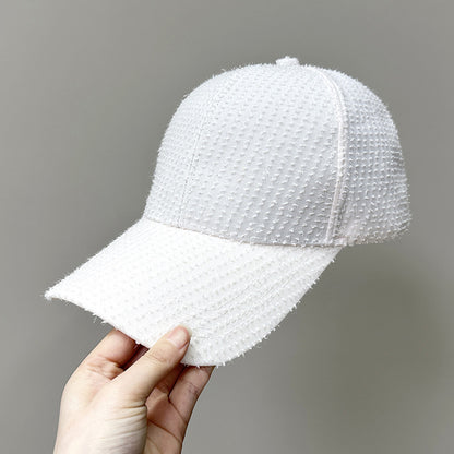 Damen strukturiertes Stoff Baseball Cap Brehn 1784083631