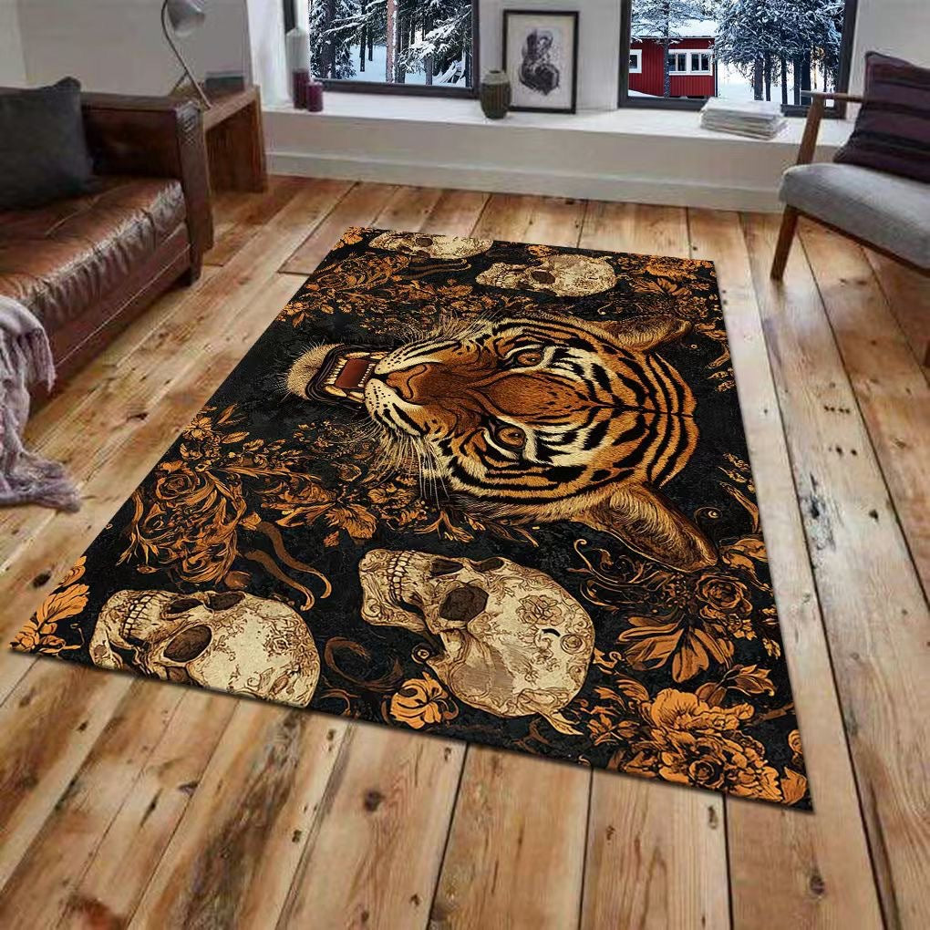 3D-gedrucktes Tiger-Wandmural Brehn