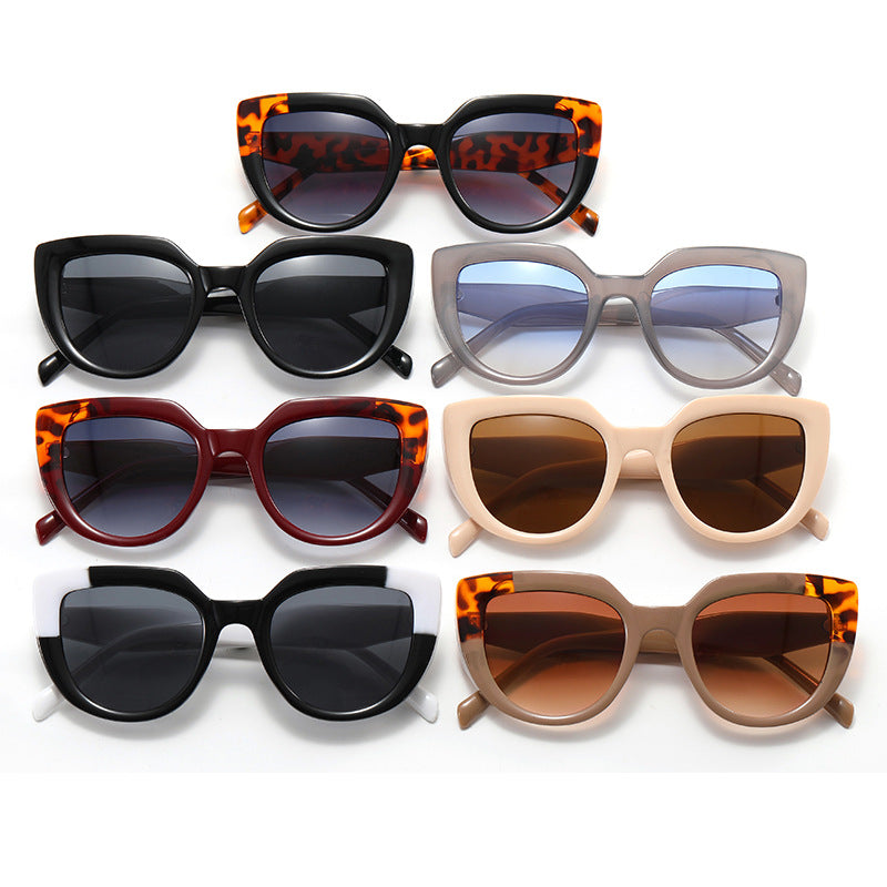 Damen modische Oversized-Sonnenbrille mit einzigartigem Design Brehn