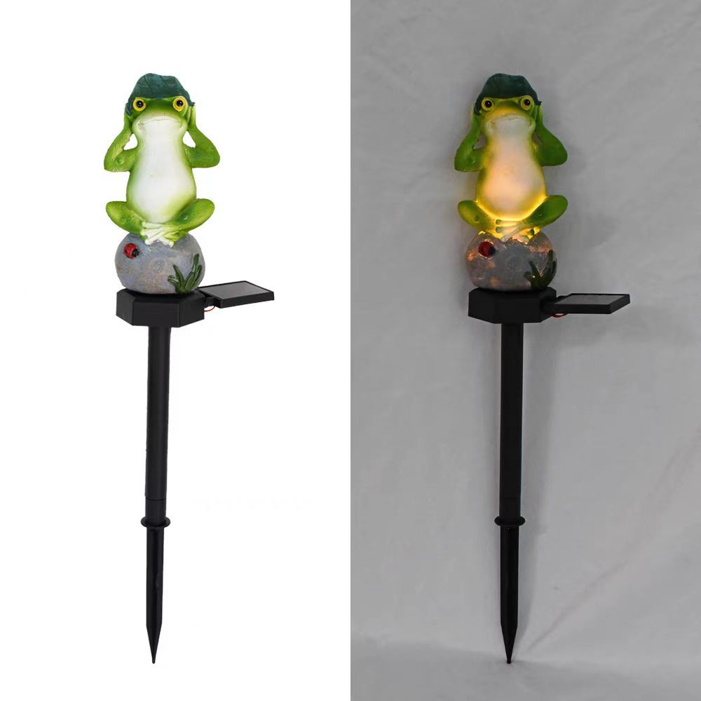 Realistische solarbetriebene Raubvogel-Eule Gartenstecker mit Bewegungssensor Brehn
