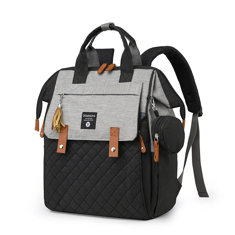 Multifunktionaler gesteppten Windelrucksack Brehn