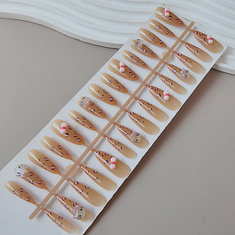 Kunstfingernägel mit Verspielten Tiermotiven Brehn