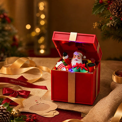 Dekorative Weihnachtsbox mit LED-Beleuchtung Brehn
