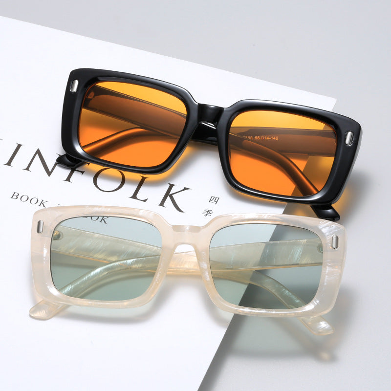 Damen zeitgenössische oversized Sonnenbrille Brehn