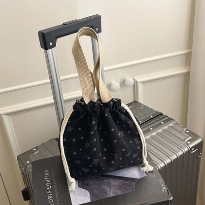 WoTextured Drawstring Mini Tasche Brehn
