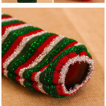Weihnachtlicher Plüschsocken