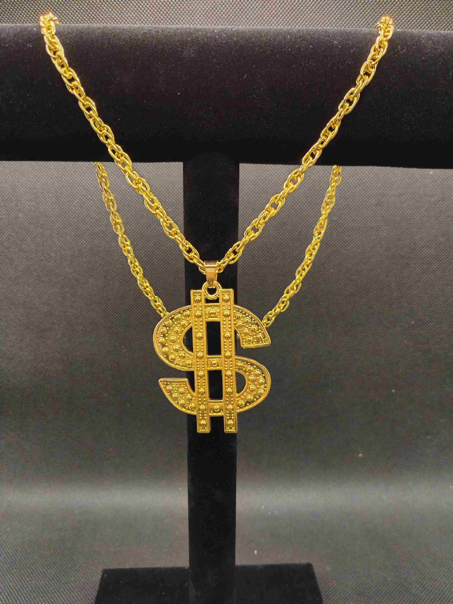Statement Dollar Sign Halskette Brehn