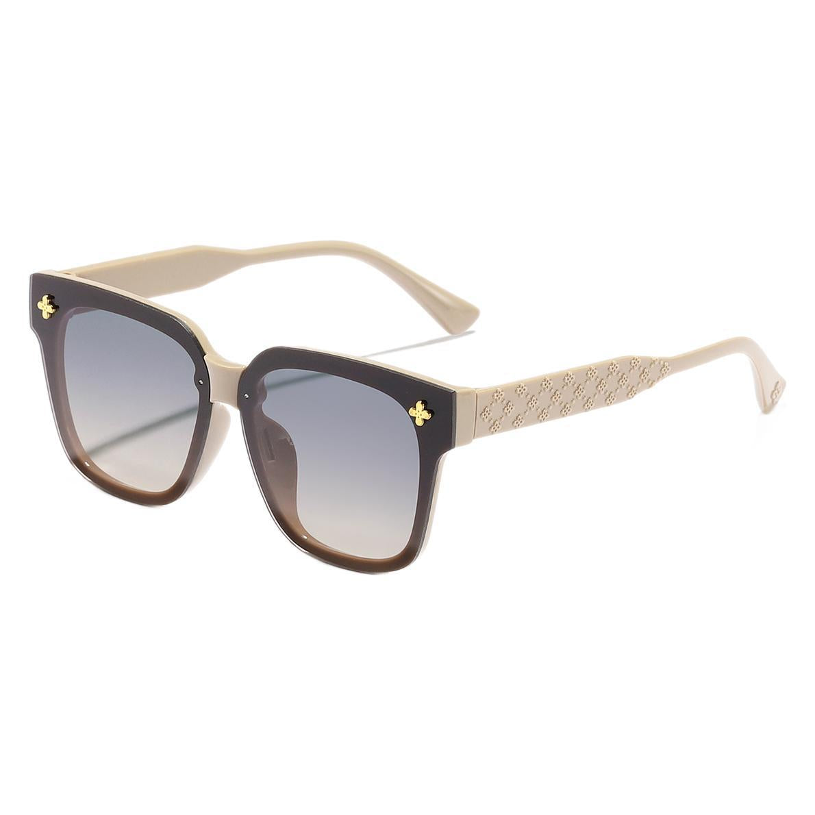 Damen stilvolle quadratische Sonnenbrille mit modischem Design Brehn