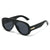 Vintage-inspirierte Fliegerbrille mit subtilen goldenen Akzenten Brehn