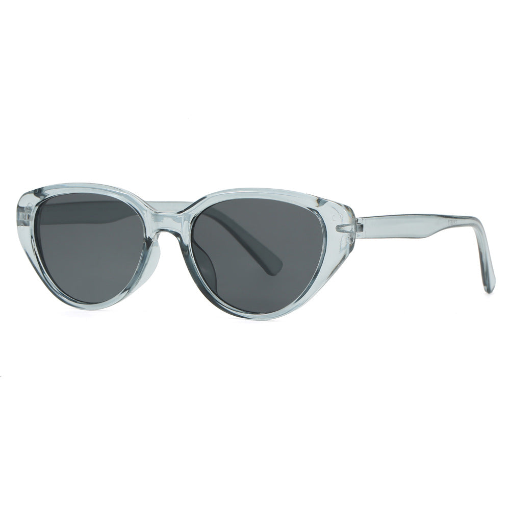 Damen Cat-Eye Sonnenbrille mit trendigem Leopardenmuster Brehn