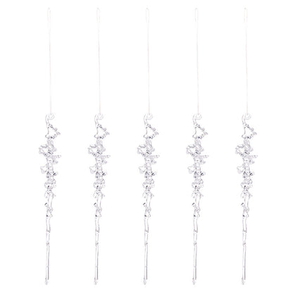 Hängendes Eiszapfen Ornament Set