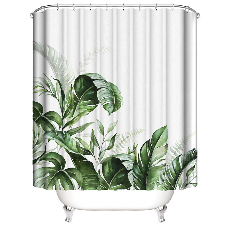 Tropische Pflanzen Badezimmer Set Brehn