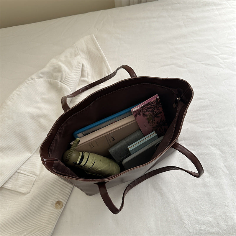 Schlanke Strukturierte Tote Bag
