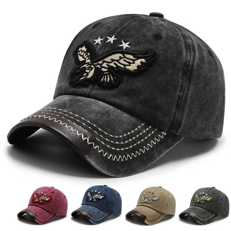 Herren Vintage Bestickte Baseballmütze Brehn