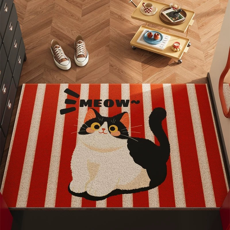 Katzen-Themen Dekorativer Bereichsteppich für die Wohnkultur