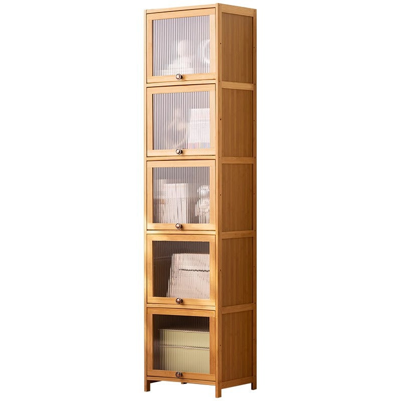 Holz Vitrine Mit Klarem Glas Und Verstellbaren Ablageflächen Brehn
