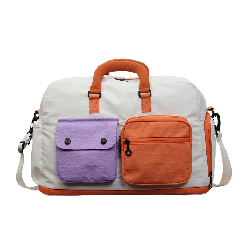 Sportliche Reisetasche mit Mehreren Taschen und Verstellbarem Schultergurt Brehn
