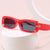 Damen stilvolle Designer-Sonnenbrille mit modischem, rechteckigem Rahmen Brehn