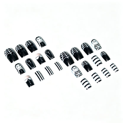 Künstlerisches Halloween Charakter Nagelkunst Set