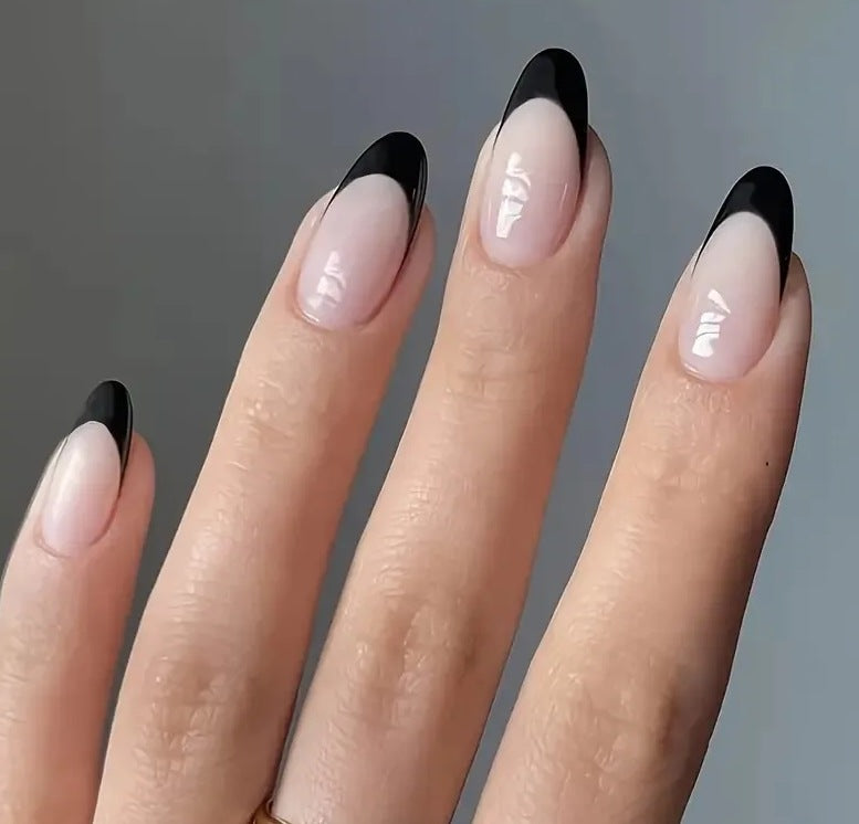 Elegante französische Spitzen-Acryl-Nagelverstärkungen Brehn 1789915301