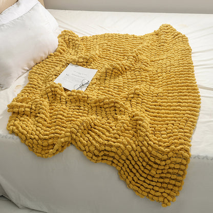 Gemütliche Chenille-Decke