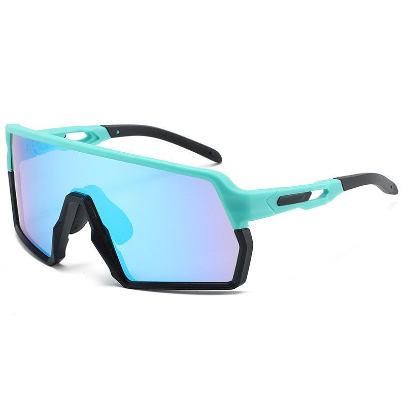 Damen Sportliche Rennbrille mit innovativem Rahmen und hochreflektierenden Gläsern Brehn